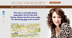 Desktop Screenshot of jacquidankworth.com